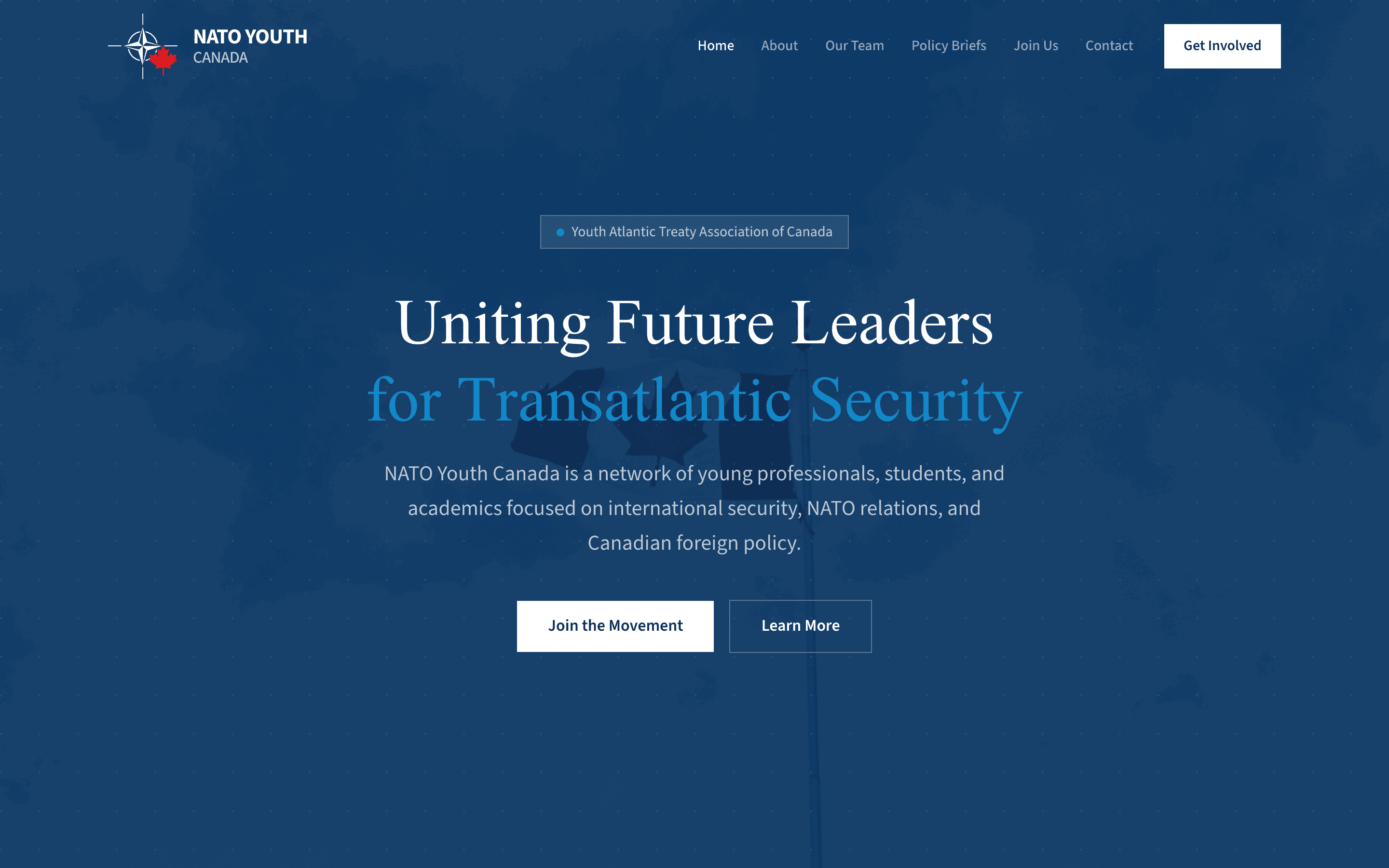 NATO Youth Canada website